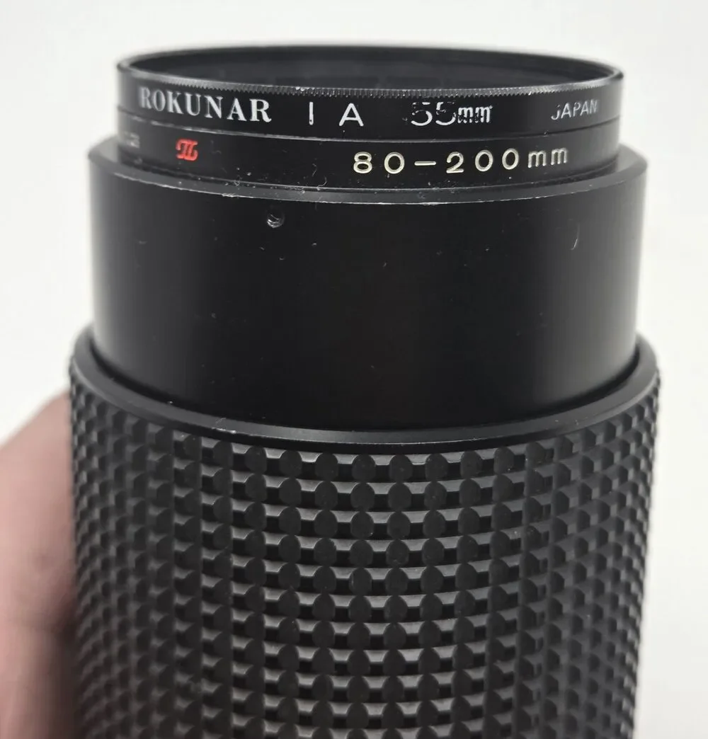 RMC Tokina 80-200mm f/4 Zoom Lens‎ Konica AR Mount Japan Manual Focus